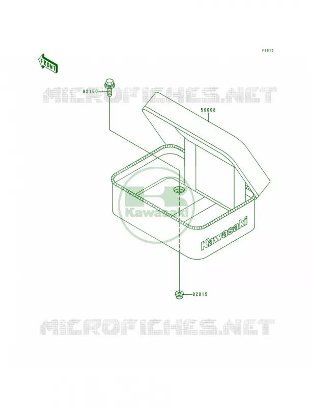 Accessory Kawasaki MOTOS 200 1994 KDX200  KDX200-E6