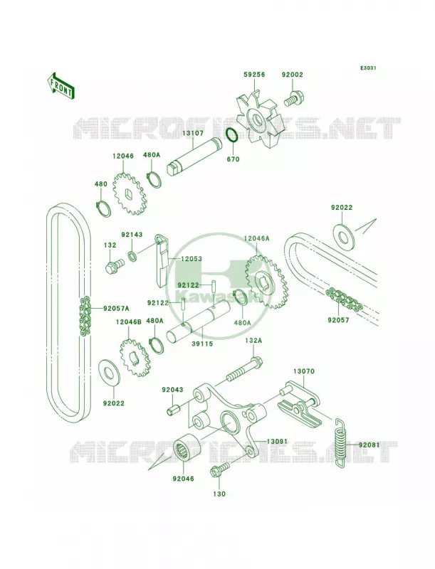 Water Pump Kawasaki MOTOS 1500 2003 Vulcan 1500 Nomad Fi  VN1500-L4