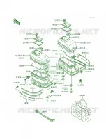 AccessorySide Back voor Kawasaki Voyager XII 1997