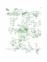 AccessoryTrunk Bracket voor Kawasaki Voyager XII 1997