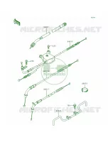 Cables voor Kawasaki Voyager XII 1997
