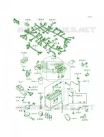 Chassis Electrical Equipment voor Kawasaki Voyager XII 1997