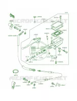 Clutch Master Cylinder voor Kawasaki Voyager XII 1997