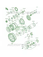 Clutch voor Kawasaki Voyager XII 1997