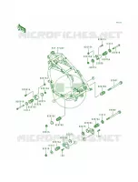 Frame Fittings voor Kawasaki Voyager XII 1997