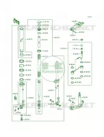 Front Fork voor Kawasaki Voyager XII 1997