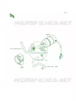 Fuel Pump voor Kawasaki Voyager XII 1997