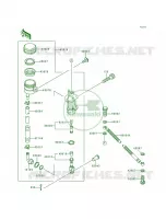 Rear Master Cylinder voor Kawasaki Voyager XII 1997