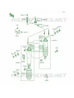 SuspensionShock Absorber voor Kawasaki Voyager XII 1997