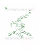 Swingarm voor Kawasaki Voyager XII 1997