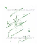 Cables voor Kawasaki Voyager XII 1996
