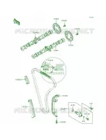 CamshaftsTensioner voor Kawasaki Voyager XII 1996