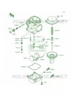 Carburetor Parts voor Kawasaki Voyager XII 1996