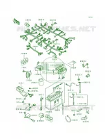 Chassis Electrical Equipment voor Kawasaki Voyager XII 1996