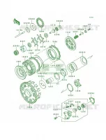 Clutch voor Kawasaki Voyager XII 1996