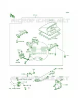 Cruise Switch voor Kawasaki Voyager XII 1996