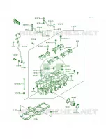 Cylinder Head voor Kawasaki Voyager XII 1996