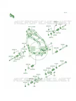 Frame Fittings voor Kawasaki Voyager XII 1996