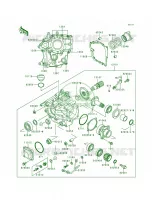 Front Bevel Gear voor Kawasaki Voyager XII 1996