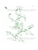 Mufflers voor Kawasaki Voyager XII 1996