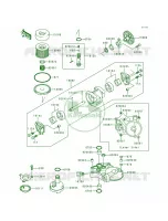 Oil PumpOil Filter voor Kawasaki Voyager XII 1996