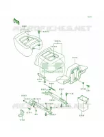 Seat voor Kawasaki Voyager XII 1996