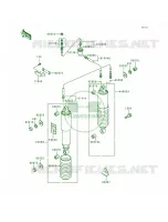 SuspensionShock Absorber voor Kawasaki Voyager XII 1996