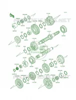 Transmission voor Kawasaki Voyager XII 1996