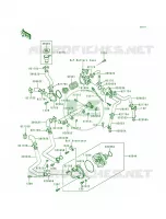 Water Pump voor Kawasaki Voyager XII 1996