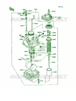 Carburetor voor Kawasaki KE100 1992