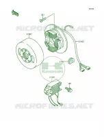 GeneratorKE100 B15 voor Kawasaki KE100 1992