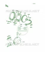 Headlights voor Kawasaki KE100 1992