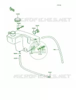 Oil Tank voor Kawasaki KE100 1992