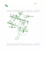 Stands voor Kawasaki KE100 1992