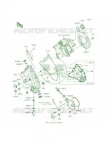 Engine Covers voor Kawasaki Brute Force 750 4x4i EPS CAMO 2015