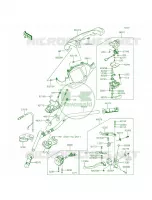Handlebar voor Kawasaki Brute Force 750 4x4i EPS CAMO 2015