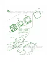 Meters voor Kawasaki Brute Force 750 4x4i EPS CAMO 2015