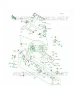 Mufflers voor Kawasaki Brute Force 750 4x4i EPS CAMO 2015