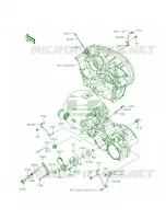 Oil PumpOil Filter voor Kawasaki Brute Force 750 4x4i EPS CAMO 2015