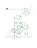Rear Fenders voor Kawasaki Brute Force 750 4x4i EPS CAMO 2015