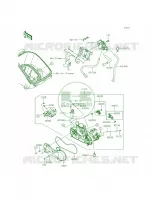 Throttle voor Kawasaki Brute Force 750 4x4i EPS CAMO 2015