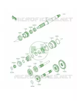 Transmission voor Kawasaki Brute Force 750 4x4i EPS CAMO 2015