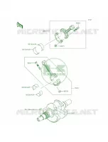Crankshaft voor Kawasaki Brute Force 750 4x4i EPS 2015