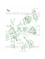 Engine Covers voor Kawasaki Brute Force 750 4x4i EPS 2015
