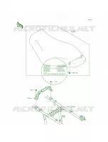 Seat voor Kawasaki Brute Force 750 4x4i EPS 2015