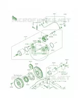 Starter Motor voor Kawasaki Brute Force 750 4x4i EPS 2015