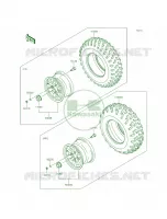 WheelsTires voor Kawasaki Brute Force 750 4x4i EPS 2015