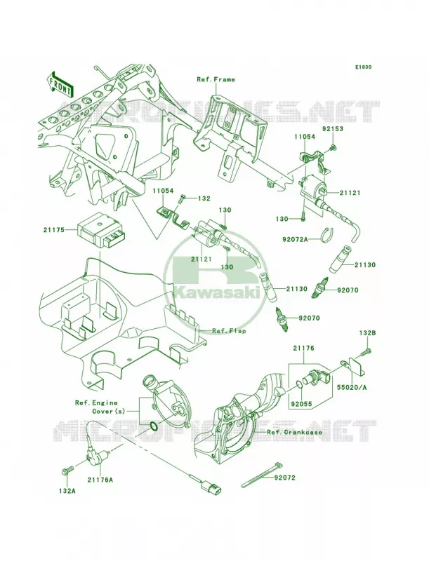 Ignition System Kawasaki QUAD 750 2013 Brute Force 750 4x4i EPS  KVF750JDF