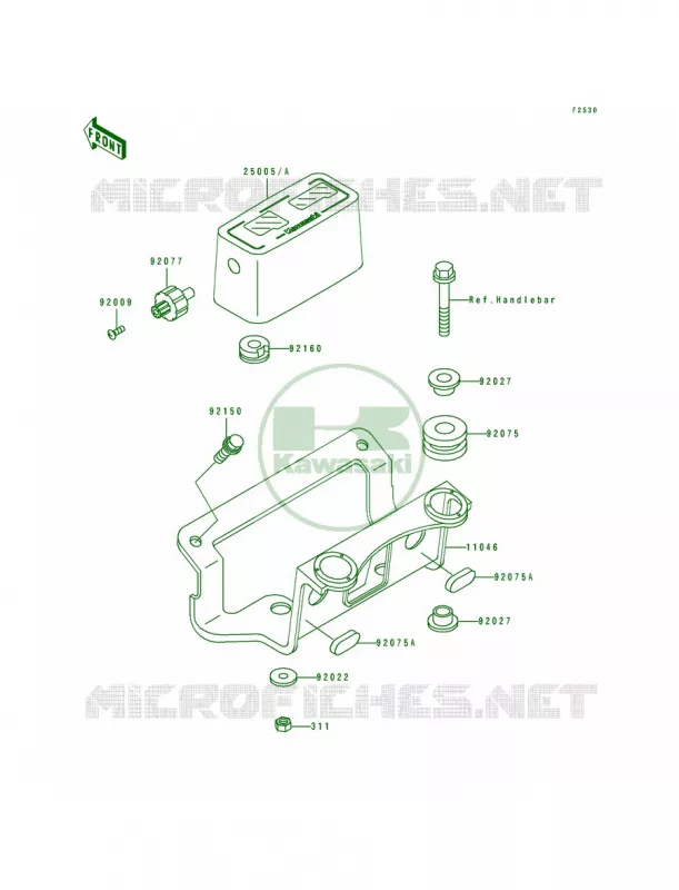 Meter Kawasaki MOTOS 200 1991 KDX200  KDX200-E3