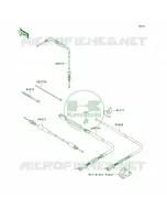 Cables voor Kawasaki Brute Force 750 4x4i Hardwoods Green HD 2009
